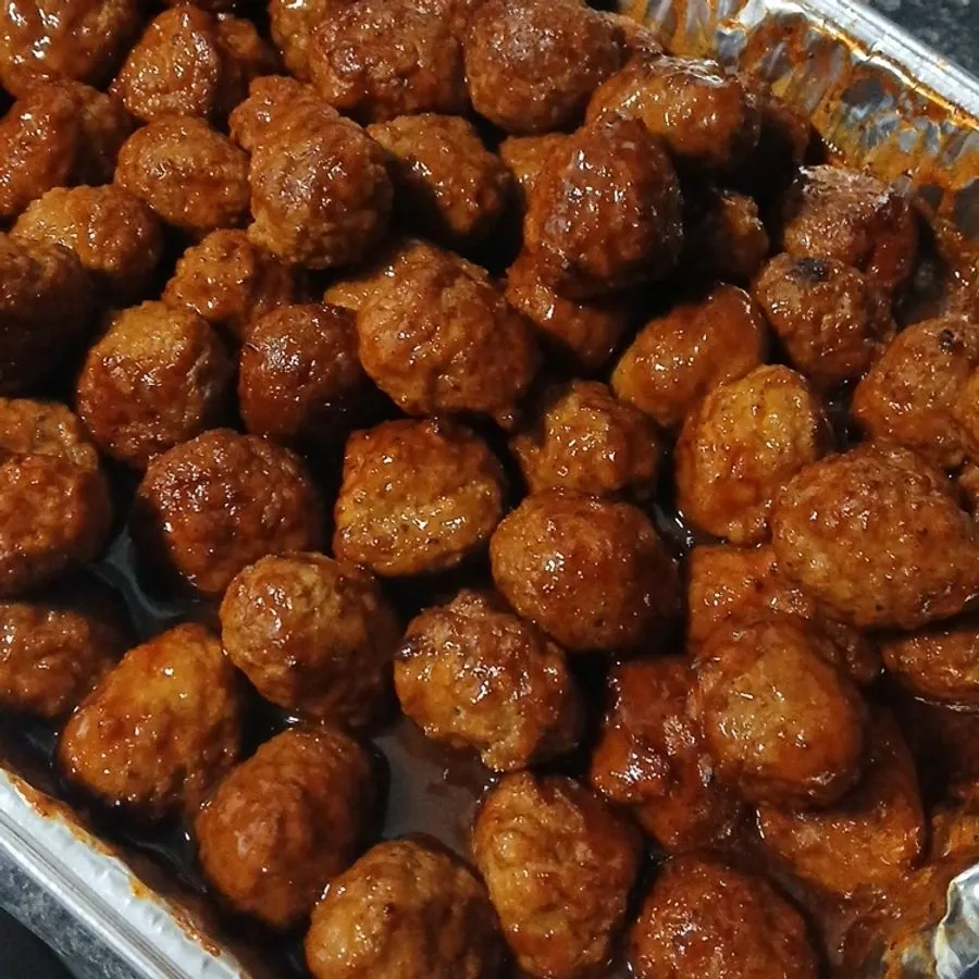 Sweet bar-be-que meatballs